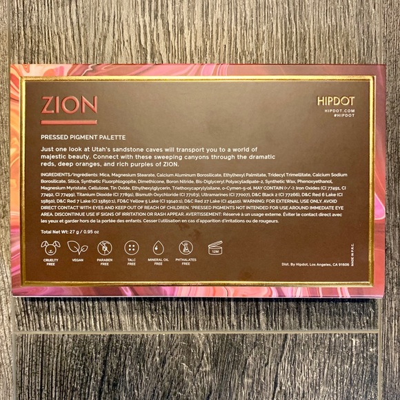 🔥SALE🔥Hipdot Zion Eyeshadow Palette - Picture 6 of 15